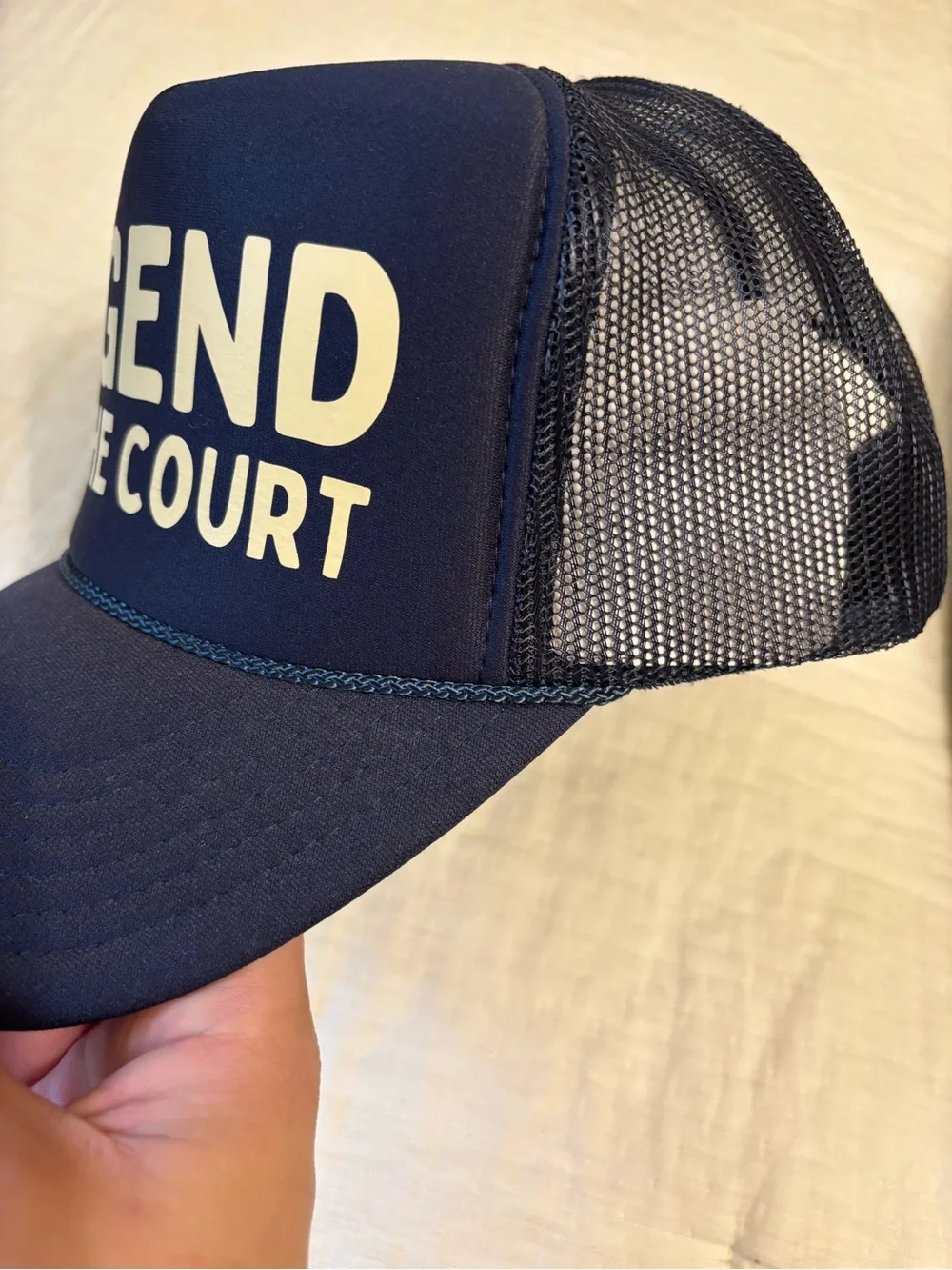 Legend of the Court Trucker Hat - Picture 2 of 4